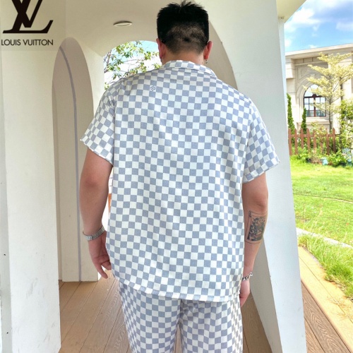 Cheap Louis Vuitton LV Tracksuits Short Sleeved For Men #1222584 Replica Wholesale [$72.00 USD] [ITEM#1222584] on Replica Louis Vuitton LV Tracksuits