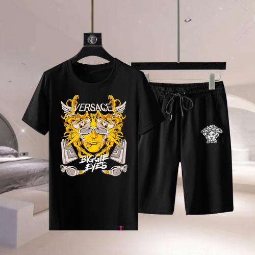 Cheap Versace Tracksuits Short Sleeved For Men #1222610 Replica Wholesale [$68.00 USD] [ITEM#1222610] on Replica Versace Tracksuits