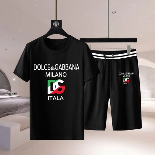 Cheap Dolce &amp; Gabbana D&amp;G Tracksuits Short Sleeved For Men #1222618 Replica Wholesale [$68.00 USD] [ITEM#1222618] on Replica Dolce &amp; Gabbana D&amp;G Tracksuits