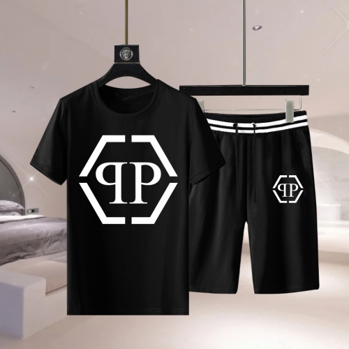 Cheap Philipp Plein PP Tracksuits Short Sleeved For Men #1222630 Replica Wholesale [$68.00 USD] [ITEM#1222630] on Replica Philipp Plein PP Tracksuits