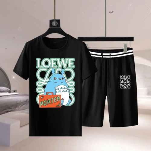 Cheap LOEWE Tracksuits Short Sleeved For Men #1222631 Replica Wholesale [$68.00 USD] [ITEM#1222631] on Replica LOEWE Tracksuits