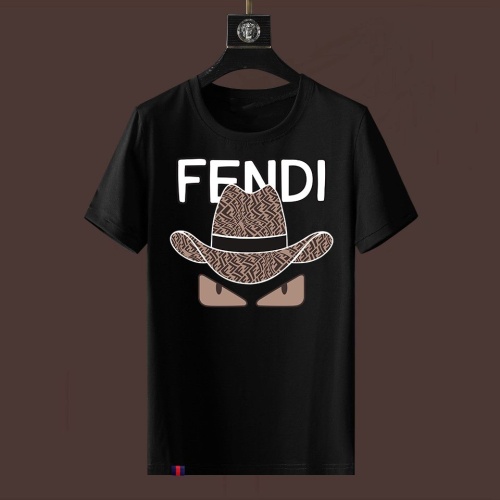 Cheap Fendi T-Shirts Short Sleeved For Men #1222654 Replica Wholesale [$40.00 USD] [ITEM#1222654] on Replica Fendi T-Shirts