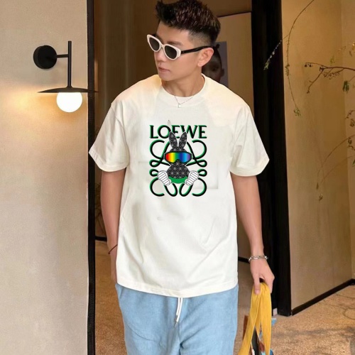 Cheap LOEWE T-Shirts Short Sleeved For Unisex #1222744 Replica Wholesale [$34.00 USD] [ITEM#1222744] on Replica LOEWE T-Shirts