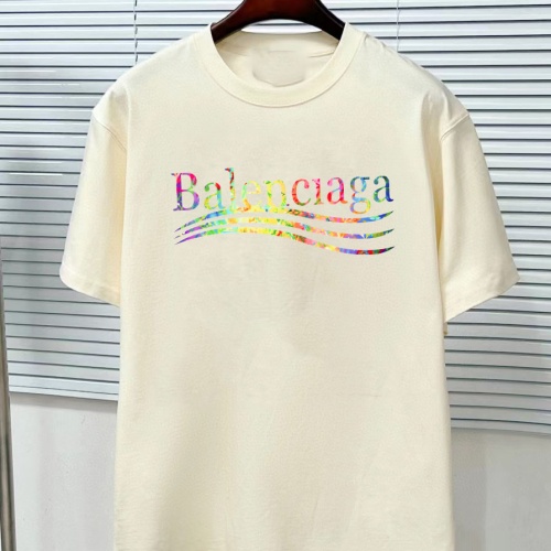 Cheap Balenciaga T-Shirts Short Sleeved For Unisex #1222766 Replica Wholesale [$34.00 USD] [ITEM#1222766] on Replica Balenciaga T-Shirts