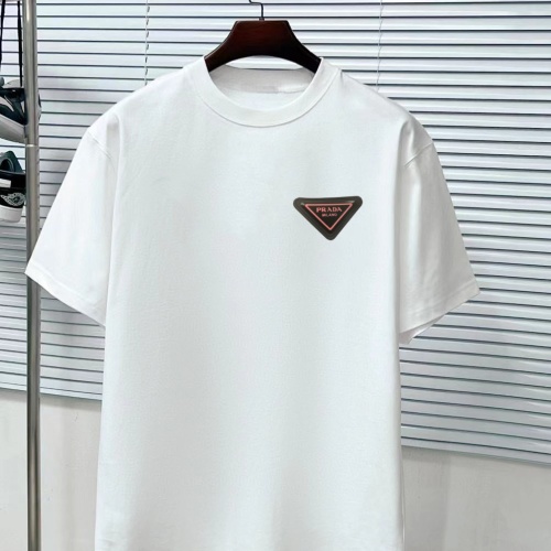 Cheap Prada T-Shirts Short Sleeved For Unisex #1222770 Replica Wholesale [$34.00 USD] [ITEM#1222770] on Replica Prada T-Shirts