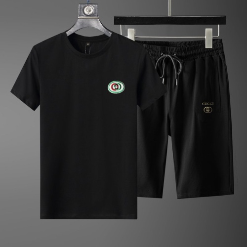 Cheap Gucci Tracksuits Short Sleeved For Men #1222859 Replica Wholesale [$52.00 USD] [ITEM#1222859] on Replica Gucci Tracksuits