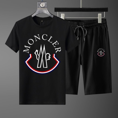 Cheap Moncler Tracksuits Short Sleeved For Men #1222884 Replica Wholesale [$52.00 USD] [ITEM#1222884] on Replica Moncler Tracksuits