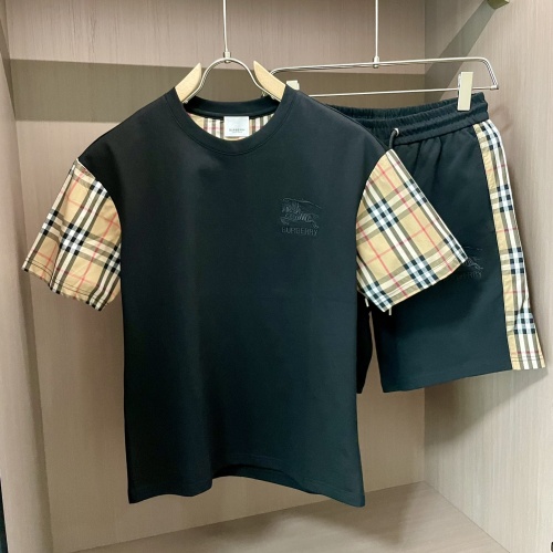 Cheap Burberry Tracksuits Short Sleeved For Men #1222885 Replica Wholesale [$80.00 USD] [ITEM#1222885] on Replica Burberry Tracksuits