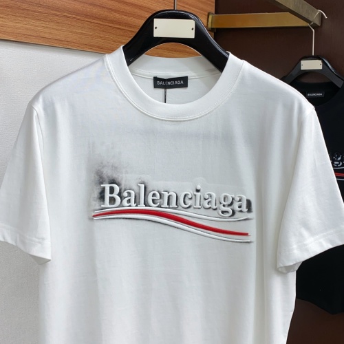Cheap Balenciaga T-Shirts Short Sleeved For Men #1222893 Replica Wholesale [$64.00 USD] [ITEM#1222893] on Replica Balenciaga T-Shirts