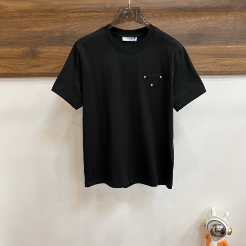 Cheap Prada T-Shirts Short Sleeved For Men #1223161 Replica Wholesale [$76.00 USD] [ITEM#1223161] on Replica Prada T-Shirts