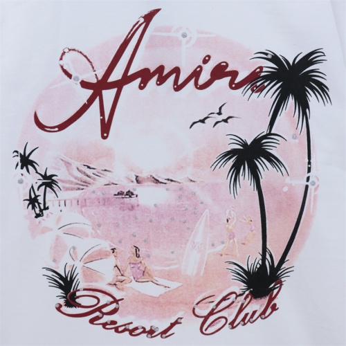 Cheap Amiri T-Shirts Short Sleeved For Unisex #1223167 Replica Wholesale [$32.00 USD] [ITEM#1223167] on Replica Amiri T-Shirts