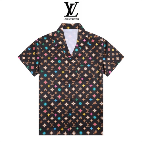 Cheap Louis Vuitton LV Shirts Short Sleeved For Men #1223188 Replica Wholesale [$36.00 USD] [ITEM#1223188] on Replica Louis Vuitton LV Shirts