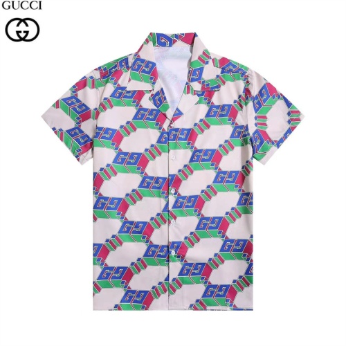 Cheap Gucci Shirts Short Sleeved For Men #1223194 Replica Wholesale [$36.00 USD] [ITEM#1223194] on Replica 