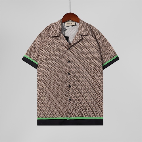 Cheap Gucci Shirts Short Sleeved For Men #1223195 Replica Wholesale [$36.00 USD] [ITEM#1223195] on Replica Gucci Shirts