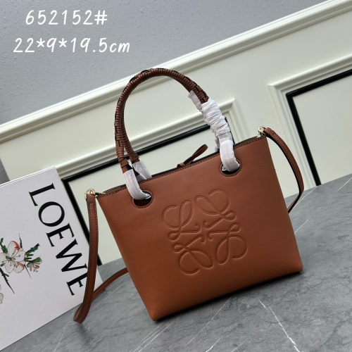 Cheap LOEWE AAA Quality Handbags For Women #1223233 Replica Wholesale [$158.00 USD] [ITEM#1223233] on Replica LOEWE AAA Quality Handbags