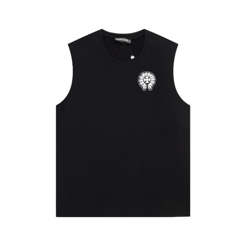 Cheap Chrome Hearts T-Shirts Sleeveless For Unisex #1223252 Replica Wholesale [$42.00 USD] [ITEM#1223252] on Replica Chrome Hearts T-Shirts