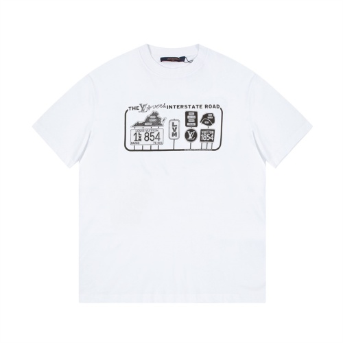 Cheap Louis Vuitton LV T-Shirts Short Sleeved For Unisex #1223278 Replica Wholesale [$42.00 USD] [ITEM#1223278] on Replica Louis Vuitton LV T-Shirts