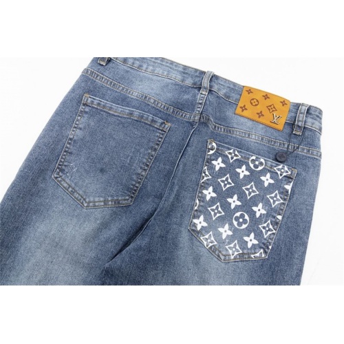 Cheap Louis Vuitton LV Jeans For Men #1223294 Replica Wholesale [$64.00 USD] [ITEM#1223294] on Replica Louis Vuitton LV Jeans