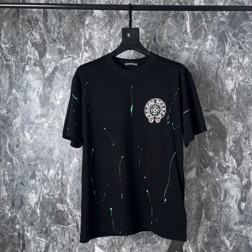 Cheap Chrome Hearts T-Shirts Short Sleeved For Unisex #1223299 Replica Wholesale [$45.00 USD] [ITEM#1223299] on Replica Chrome Hearts T-Shirts