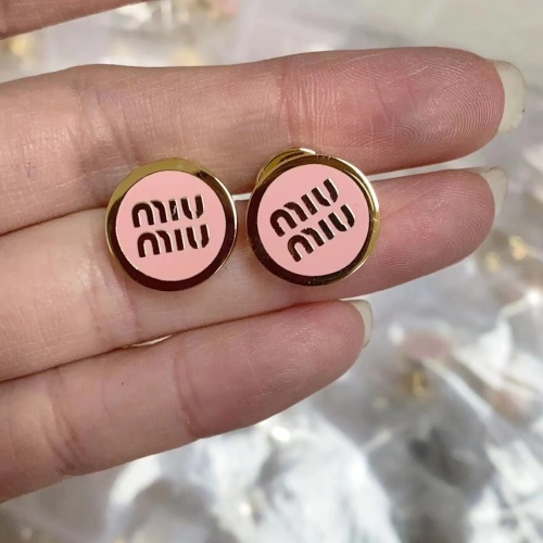 Cheap MIU MIU Earrings For Women #1223357 Replica Wholesale [$29.00 USD] [ITEM#1223357] on Replica MIU MIU Earrings