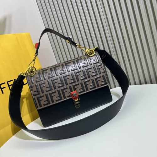 Cheap Fendi AAA Quality Messenger Bags For Women #1223369 Replica Wholesale [$100.00 USD] [ITEM#1223369] on Replica Fendi AAA Messenger Bags