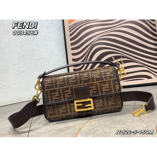 Cheap Fendi AAA Quality Messenger Bags For Women #1223416 Replica Wholesale [$125.00 USD] [ITEM#1223416] on Replica Fendi AAA Messenger Bags