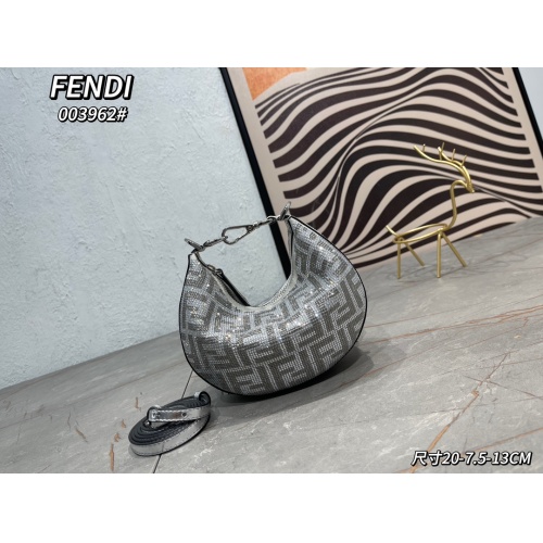 Cheap Fendi AAA Quality Messenger Bags For Women #1223417 Replica Wholesale [$125.00 USD] [ITEM#1223417] on Replica Fendi AAA Messenger Bags