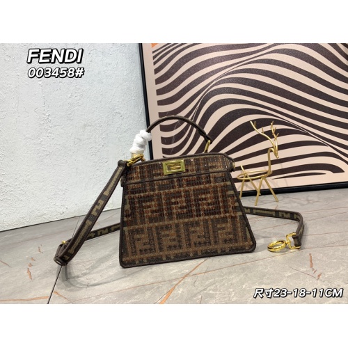 Cheap Fendi AAA Quality Messenger Bags For Women #1223427 Replica Wholesale [$140.00 USD] [ITEM#1223427] on Replica Fendi AAA Messenger Bags