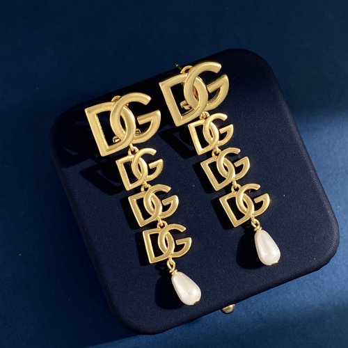 Cheap Dolce &amp; Gabbana D&amp;G Earrings For Women #1223433 Replica Wholesale [$32.00 USD] [ITEM#1223433] on Replica Dolce &amp; Gabbana D&amp;G Earrings