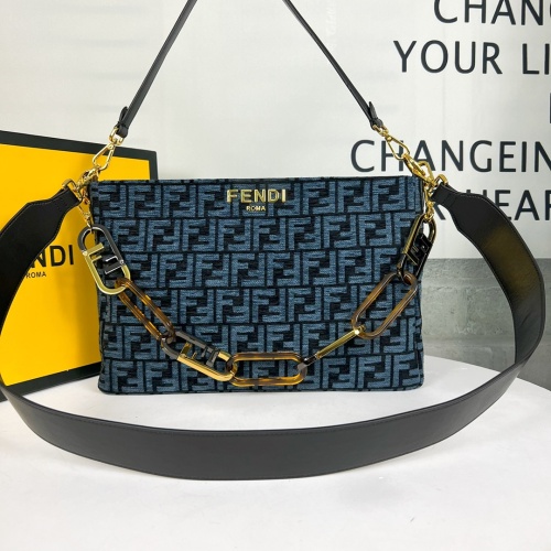 Cheap Fendi AAA Quality Shoulder Bags For Women #1223451 Replica Wholesale [$105.00 USD] [ITEM#1223451] on Replica Fendi AAA Quality Shoulder Bags