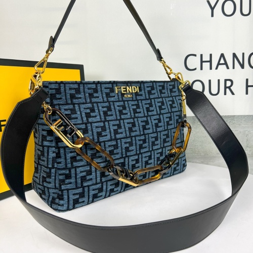 Cheap Fendi AAA Quality Shoulder Bags For Women #1223451 Replica Wholesale [$105.00 USD] [ITEM#1223451] on Replica Fendi AAA Quality Shoulder Bags