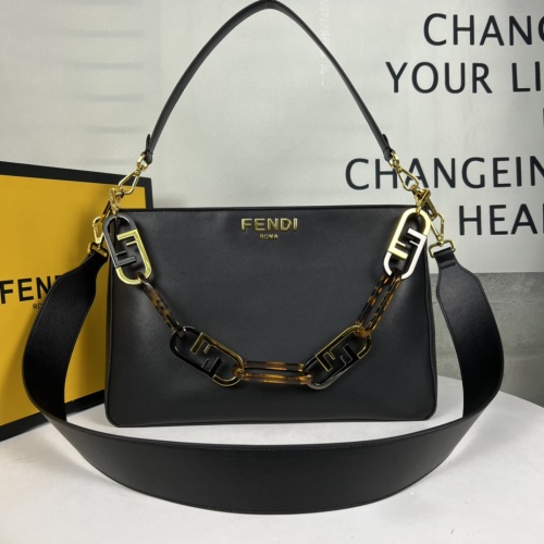 Cheap Fendi AAA Quality Shoulder Bags For Women #1223452 Replica Wholesale [$105.00 USD] [ITEM#1223452] on Replica Fendi AAA Quality Shoulder Bags