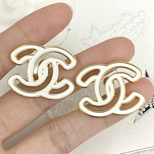 Cheap Chanel Earrings For Women #1223555 Replica Wholesale [$29.00 USD] [ITEM#1223555] on Replica Chanel Earrings