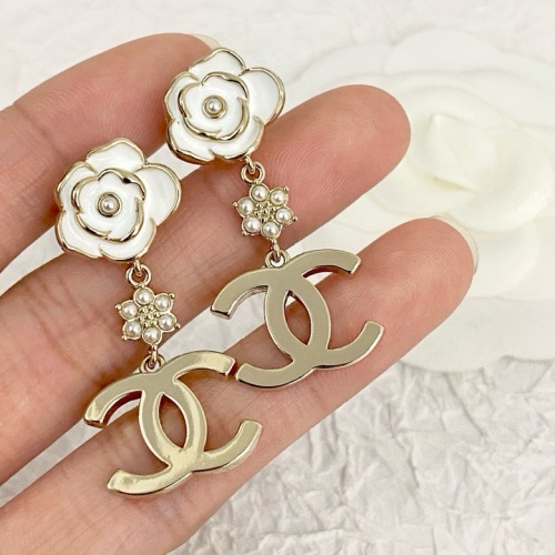 Cheap Chanel Earrings For Women #1223561 Replica Wholesale [$32.00 USD] [ITEM#1223561] on Replica Chanel Earrings