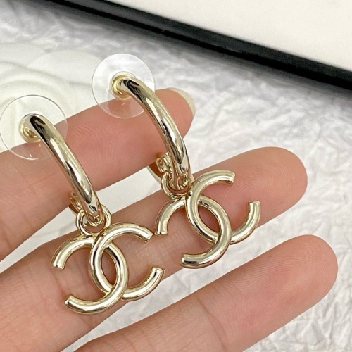 Cheap Chanel Earrings For Women #1223564 Replica Wholesale [$27.00 USD] [ITEM#1223564] on Replica Chanel Earrings