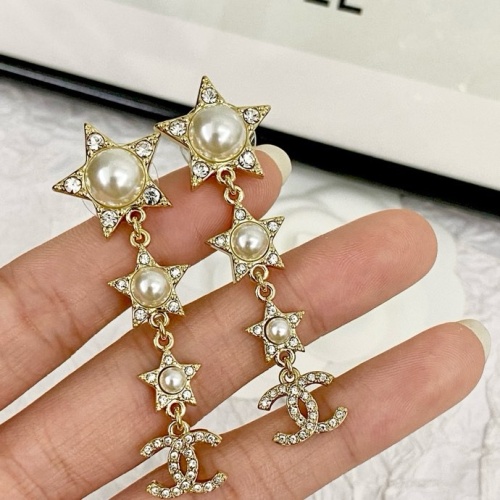 Cheap Chanel Earrings For Women #1223570 Replica Wholesale [$34.00 USD] [ITEM#1223570] on Replica Chanel Earrings