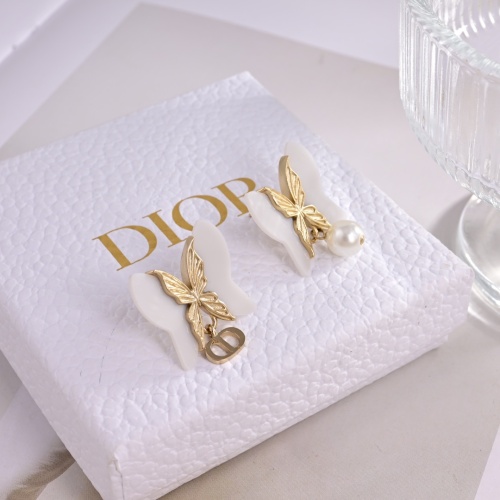 Cheap Christian Dior Earrings For Women #1223585 Replica Wholesale [$27.00 USD] [ITEM#1223585] on Replica Christian Dior Earrings