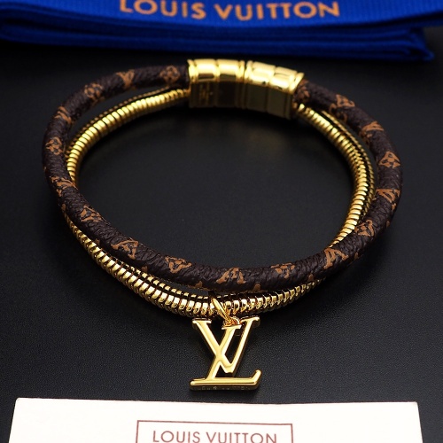 Cheap Louis Vuitton LV Bracelets #1223600 Replica Wholesale [$29.00 USD] [ITEM#1223600] on Replica Louis Vuitton LV Bracelets