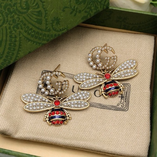 Cheap Gucci Earrings For Women #1223609 Replica Wholesale [$32.00 USD] [ITEM#1223609] on Replica Gucci Earrings