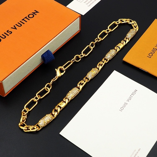 Cheap Louis Vuitton Necklaces #1223675 Replica Wholesale [$42.00 USD] [ITEM#1223675] on Replica Louis Vuitton Necklaces