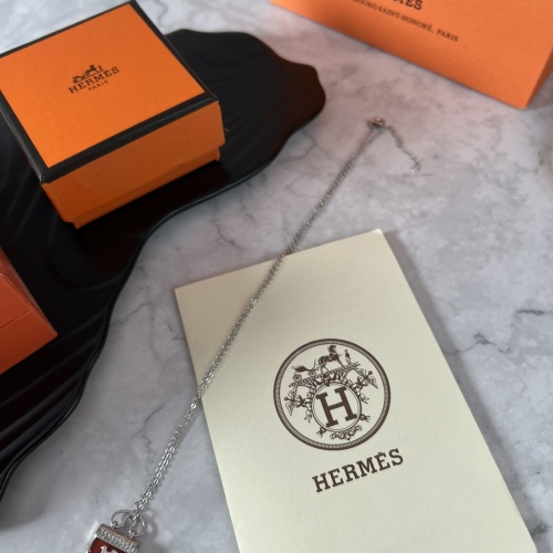 Cheap Hermes Necklaces #1223698 Replica Wholesale [$42.00 USD] [ITEM#1223698] on Replica Hermes Necklaces