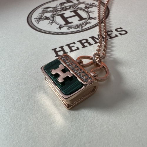 Cheap Hermes Necklaces #1223703 Replica Wholesale [$42.00 USD] [ITEM#1223703] on Replica Hermes Necklaces