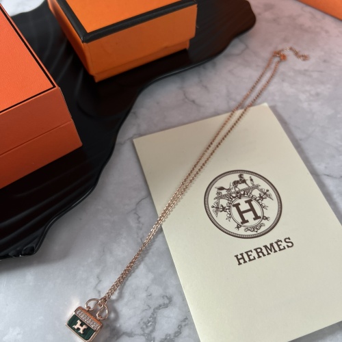 Cheap Hermes Necklaces #1223703 Replica Wholesale [$42.00 USD] [ITEM#1223703] on Replica Hermes Necklaces