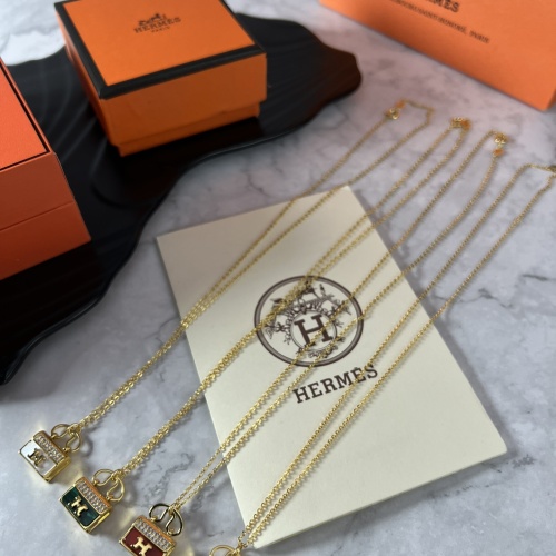 Cheap Hermes Necklaces #1223706 Replica Wholesale [$42.00 USD] [ITEM#1223706] on Replica Hermes Necklaces