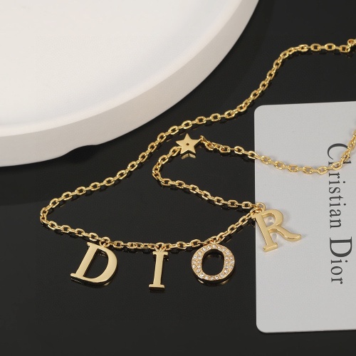 Cheap Christian Dior Necklaces #1223739 Replica Wholesale [$27.00 USD] [ITEM#1223739] on Replica Christian Dior Necklaces