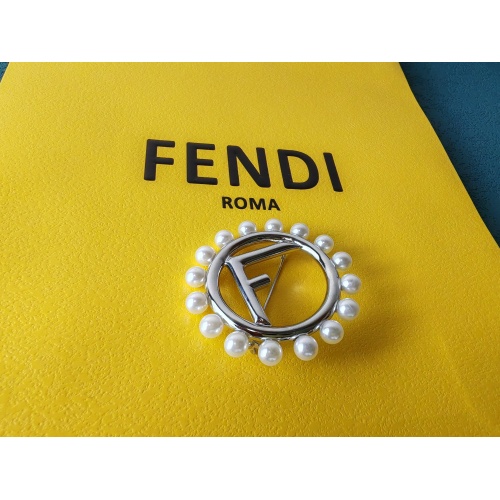 Cheap Fendi Brooches For Women #1223822 Replica Wholesale [$29.00 USD] [ITEM#1223822] on Replica Fendi Brooches