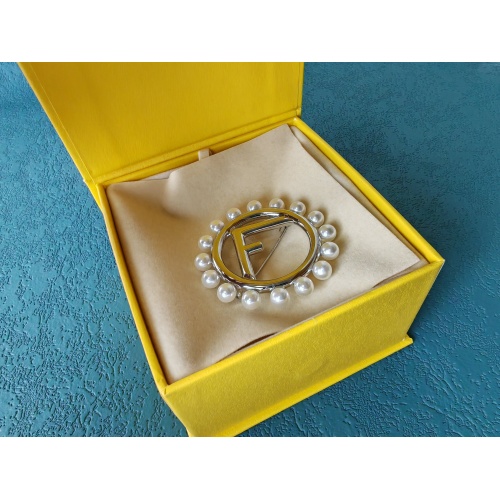 Cheap Fendi Brooches For Women #1223822 Replica Wholesale [$29.00 USD] [ITEM#1223822] on Replica Fendi Brooches