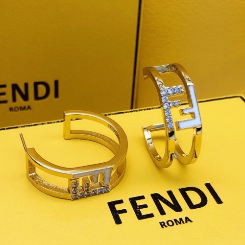 Cheap Fendi Earrings For Women #1223874 Replica Wholesale [$29.00 USD] [ITEM#1223874] on Replica Fendi Earrings