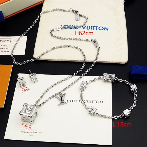 Cheap Louis Vuitton LV Jewelry Set For Women #1223882 Replica Wholesale [$68.00 USD] [ITEM#1223882] on Replica Louis Vuitton LV Jewelry Set