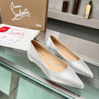 Cheap Christian Louboutin Flat Shoes For Women #1217058 Replica Wholesale [$102.00 USD] [ITEM#1217058] on Replica Christian Louboutin Flat Shoes